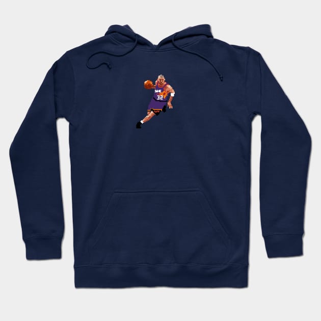 Jason Kidd Pixel Dribble Hoodie by qiangdade